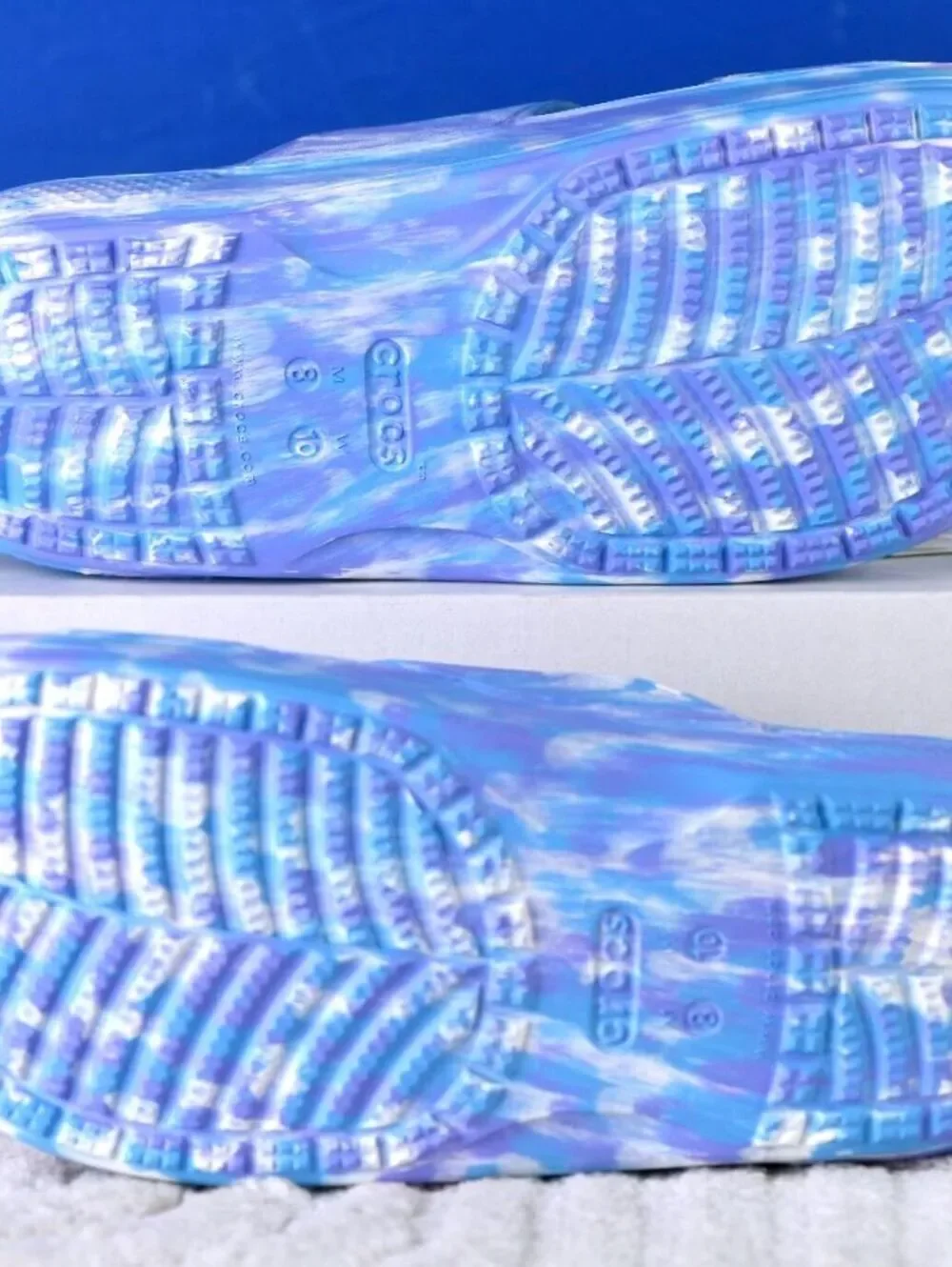 New! Size: 8 Men/10 Women | Crocs Classic Marbled Sandal